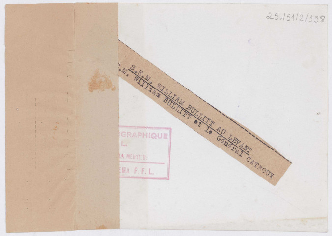 Visite de William Bullitt (ambassadeur américain)