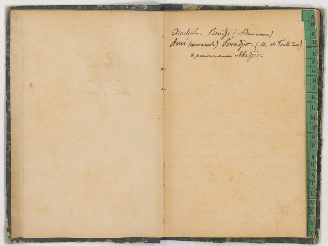 Répertoire de mots « Poular. Additions et corrections ». Une note d'observation sur les mœurs dans l'Adamaoua à la fin (lettre Z).