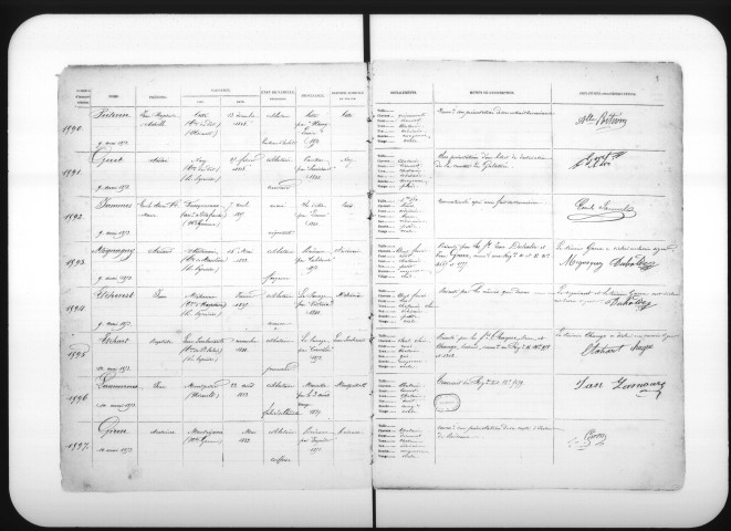 N°1590 à 2596 (09/05/1853 au 03/05/1856).