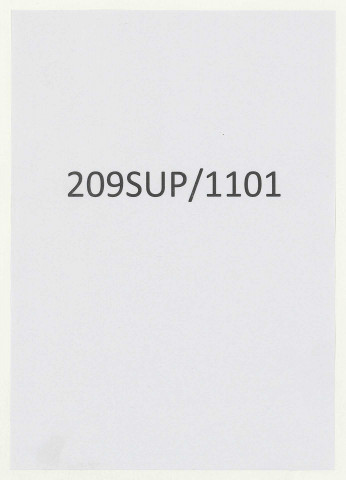 209SUP/1101 - Dossiers de réclamation 5 à 6