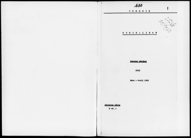 1913, mars-avril.