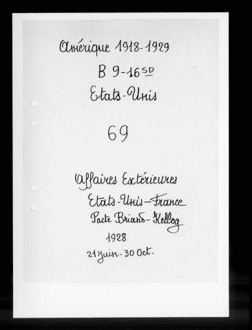 1928, 21 juin - 30 octobre.