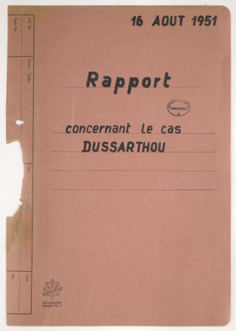 209SUP/179 - Dossiers A145-A146