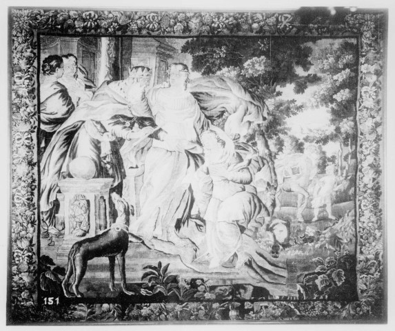 20160007AC/64 - 22 tapisseries et 1 tableau (H).