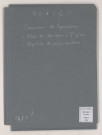 États des décisions de la commission mixte pour la troisième série, dossiers 1 à 114.