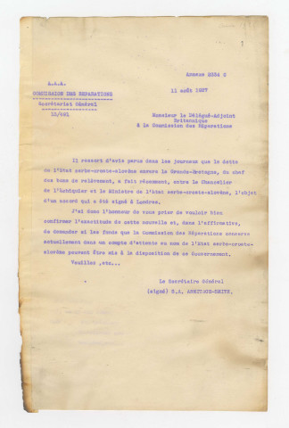 Annexe n° 2334 à 2438