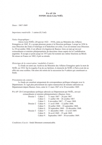 FR MAE 126PAAP, Papiers Noël