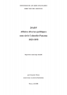 FR MAE 20ADP, Affaires diverses politiques, Colombie-Panama, 1825-1895