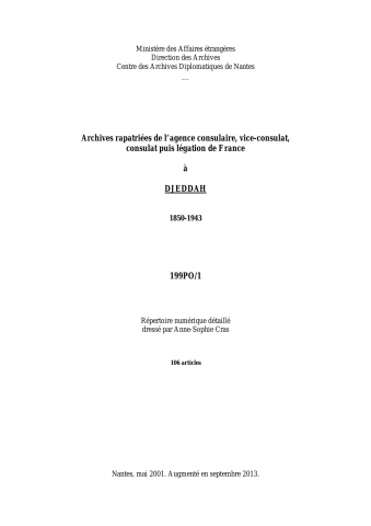 Djeddah_consulat puis légation_1859-1943_199PO_1