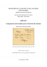 FR MAE 448PAAP, papiers du Groupement universitaire pour la Société des Nations