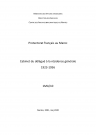 FR MAE 1MA/10, Cabinet du délégué, 1923-1956