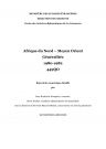FR MAE 449QO, Afrique du Nord Moyen-Orient, Generalites, 1980-1982