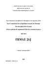 FR MAE 2AJ, ZFO, HCRFA, Direction générale de la justice, Affaires judiciaires, complément, fichier des criminels de guerre, 1945-1955