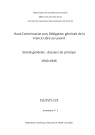 FR MAE 1SL/1/V, Mandat sur la Syrie et le Liban, délégation générale, sûreté générale, 1941-1946