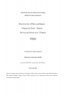 FR MAE 29QO, Affaires politiques, Service de liaison avec l'Algérie, 1957-1966
